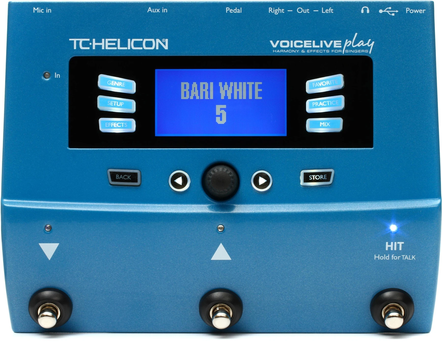 TC-Helicon VoiceLive Play 人声和声与效果器踏板