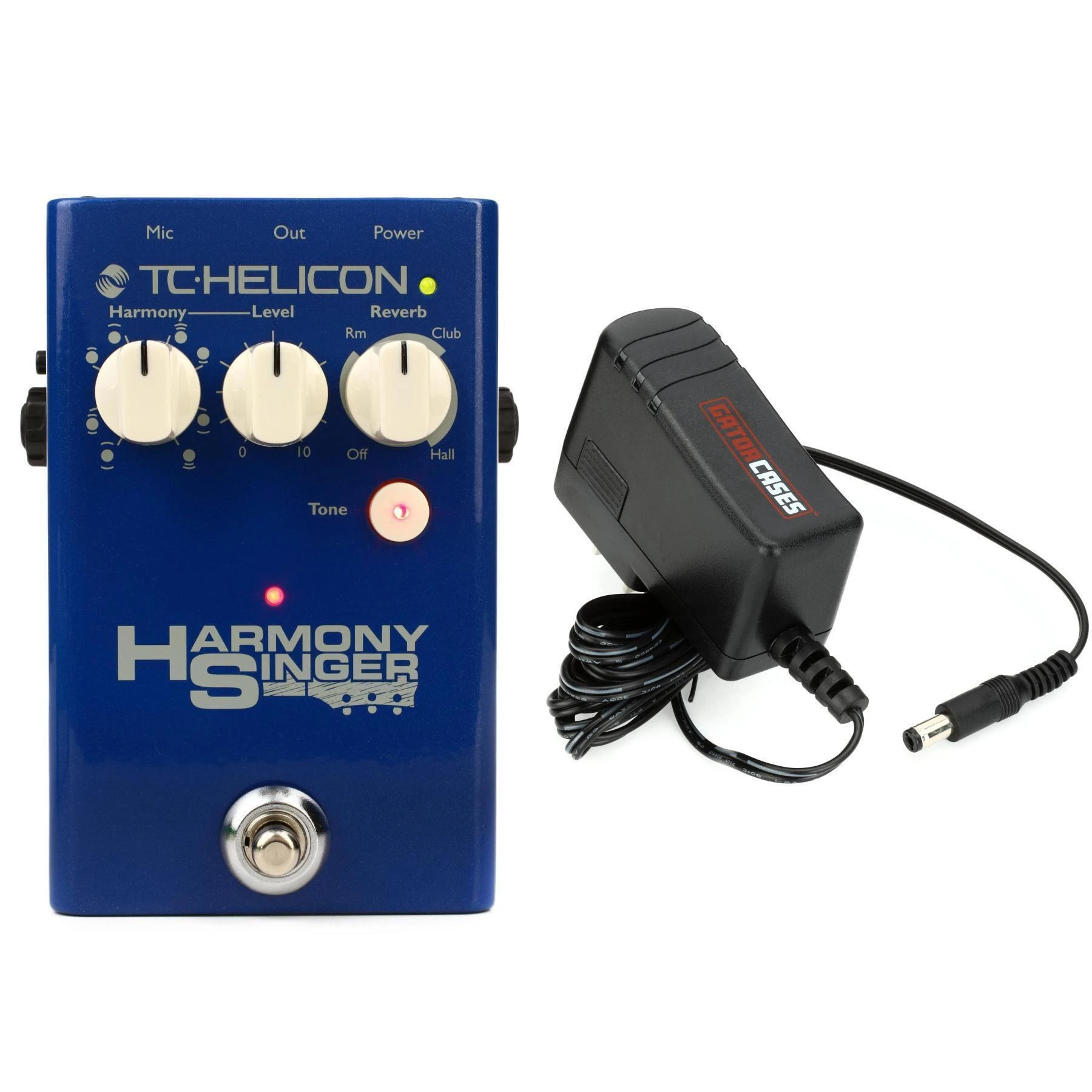 TC-Helicon Harmony Singer 2 人声和声与混响效果器踏板（含电源）