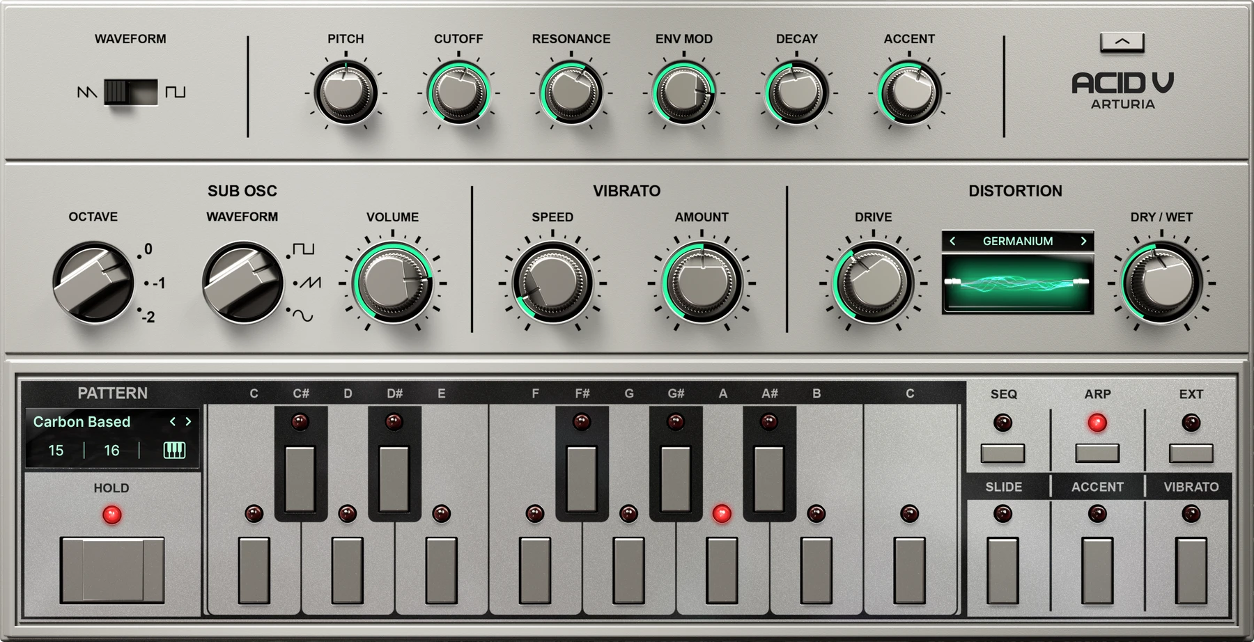 Arturia Acid V 虚拟低音合成器