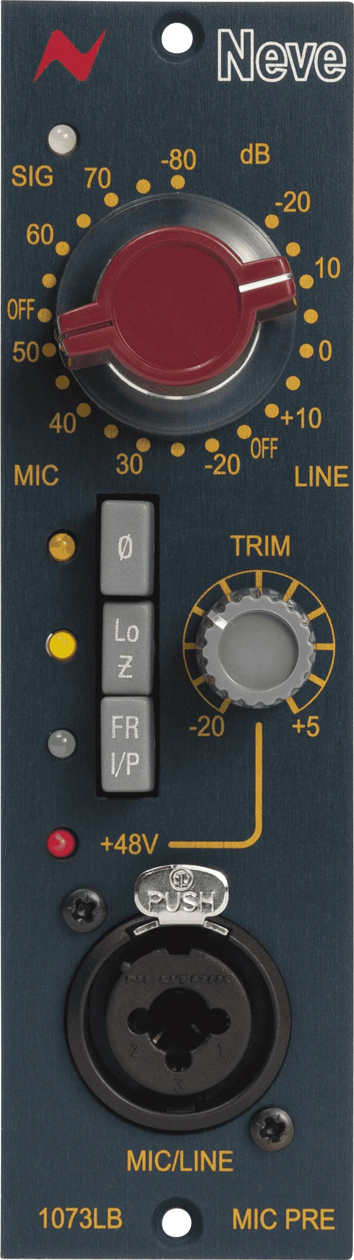Neve 1073LB 500系列单声道麦克风前置放大器