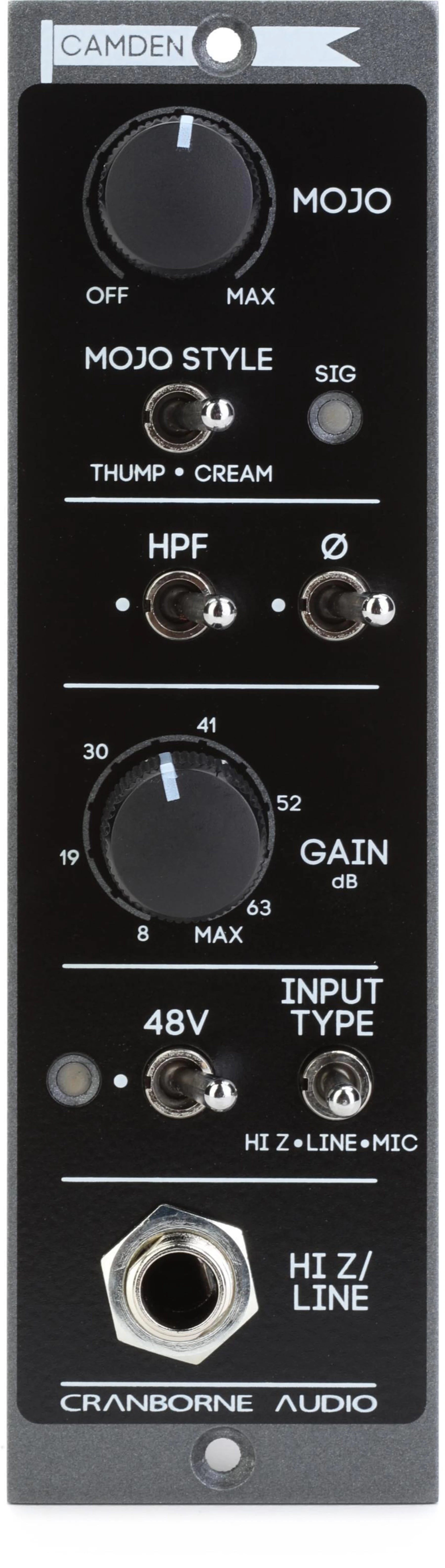 Cranborne Audio Camden 500系列麦克风前置放大器