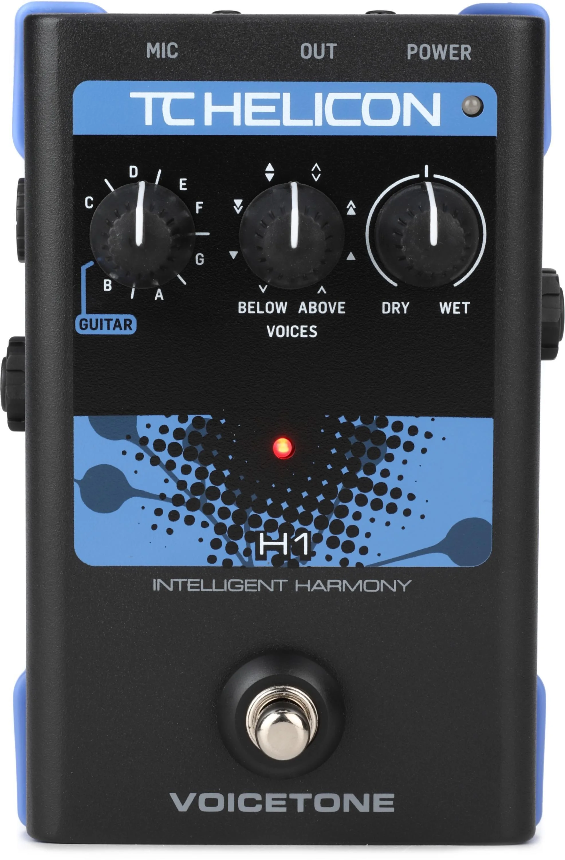 TC-Helicon VoiceTone H1 人声效果器踏板