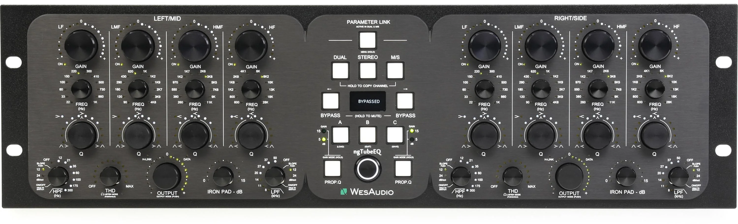 WesAudio ngTubeEQ 电子管均衡器