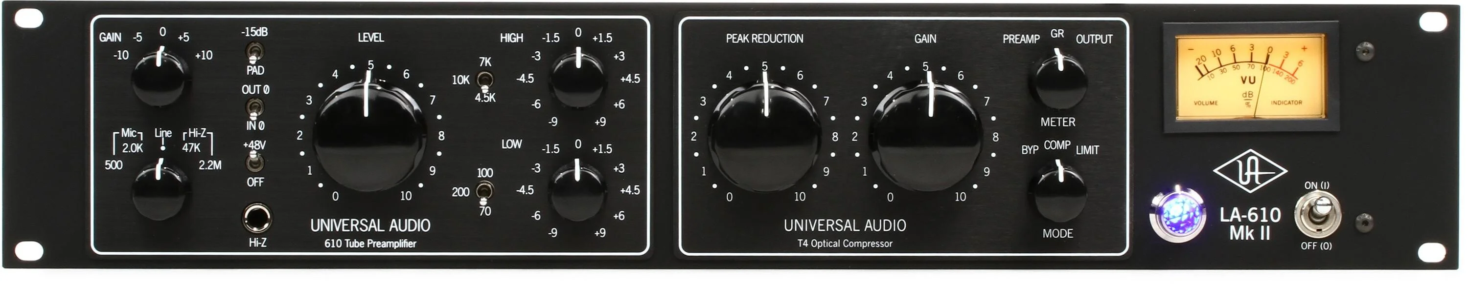 Universal Audio LA-610 Mk II 电子管通道条