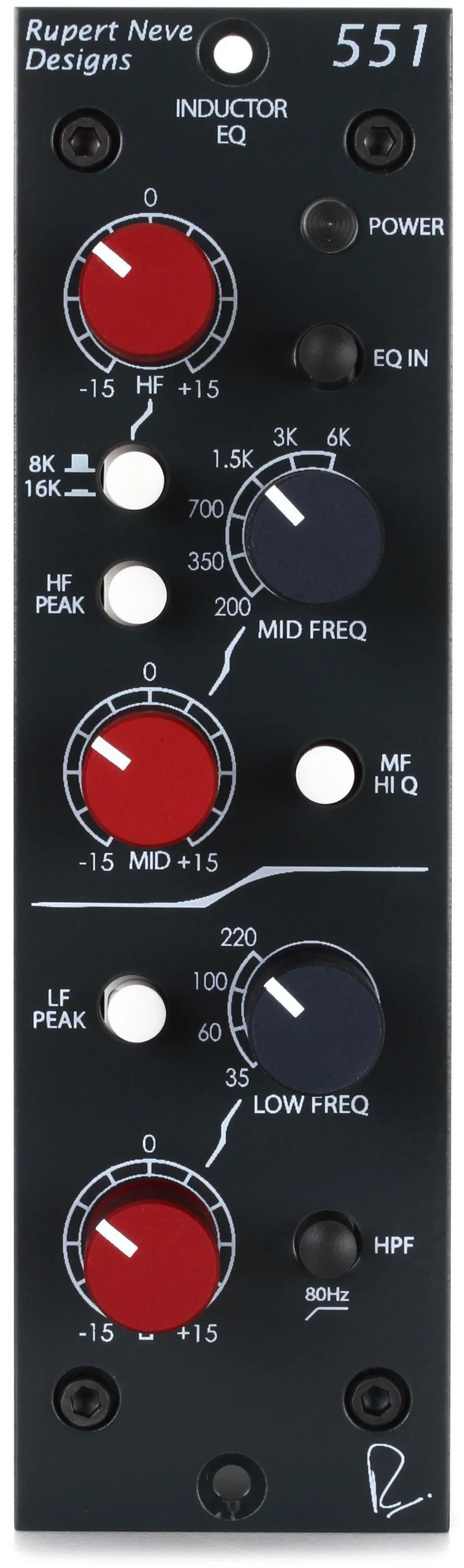 Rupert Neve Designs 551 500系列电感均衡器