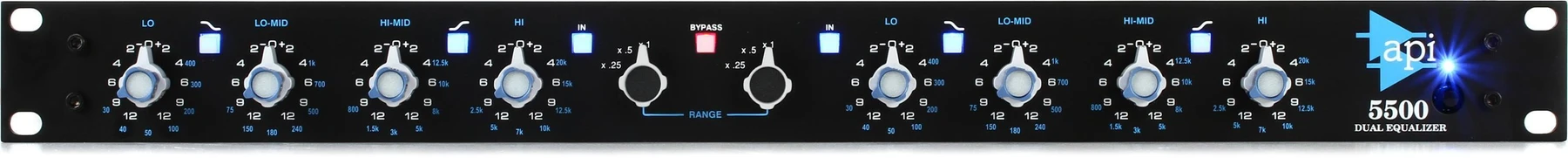 API 5500 双通道参量均衡器
