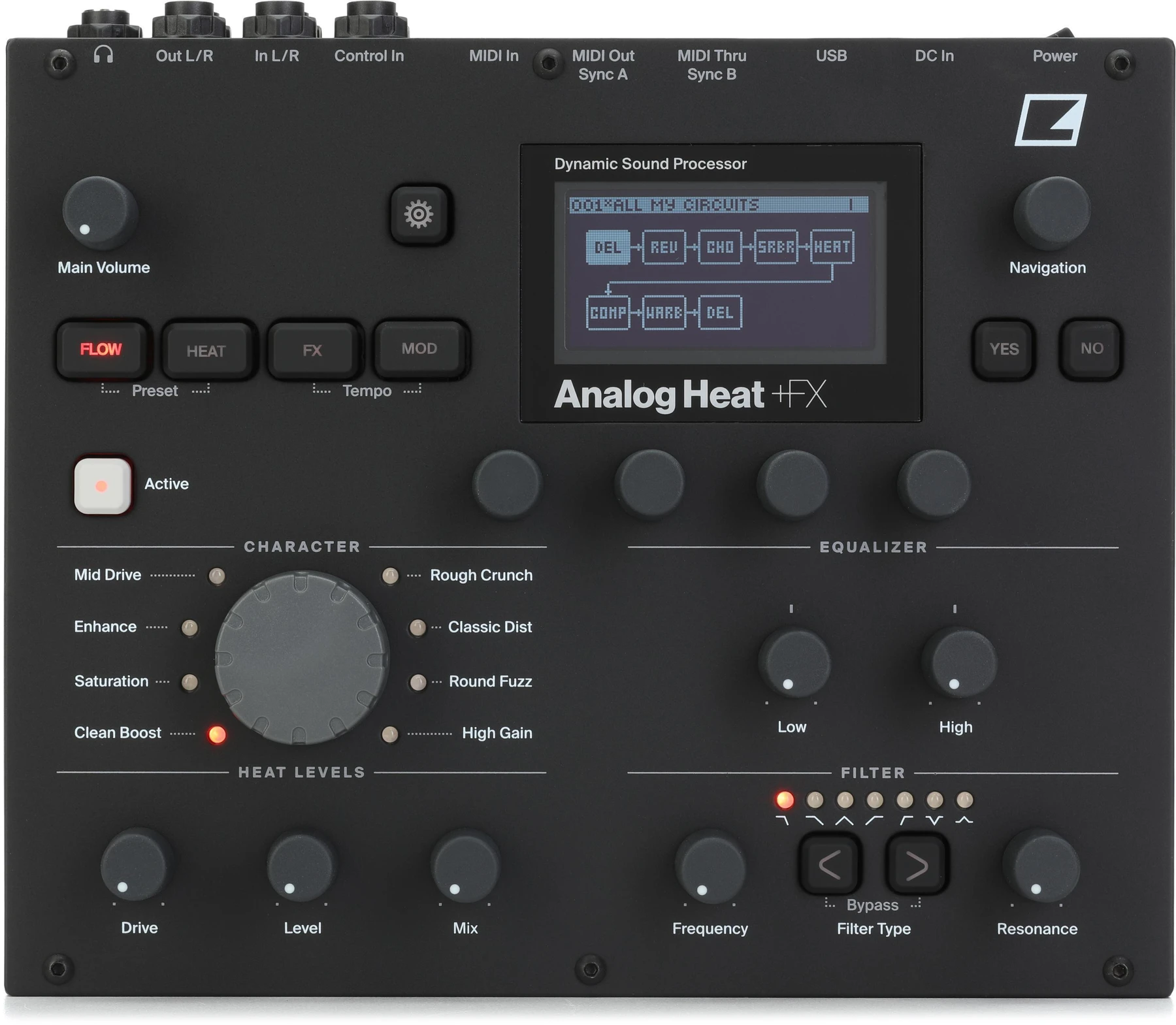 Elektron Analog Heat +FX 动态声音处理器