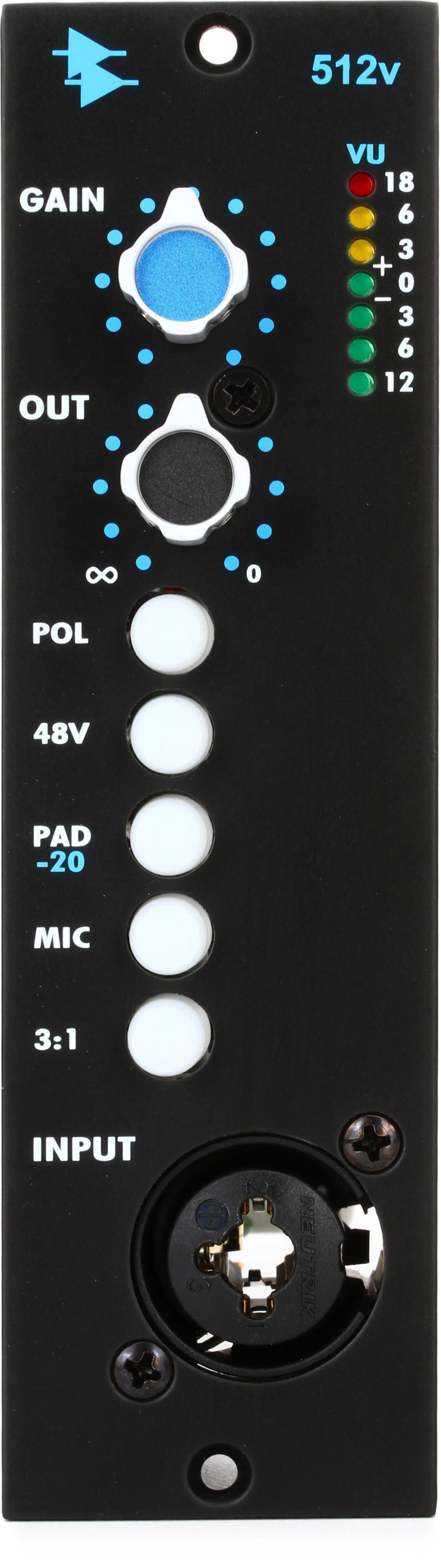 API 512V 500系列分立元件麦克风前置放大器