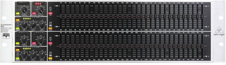 Behringer Ultragraph Pro FBQ6200HD 31段立体声图形均衡器