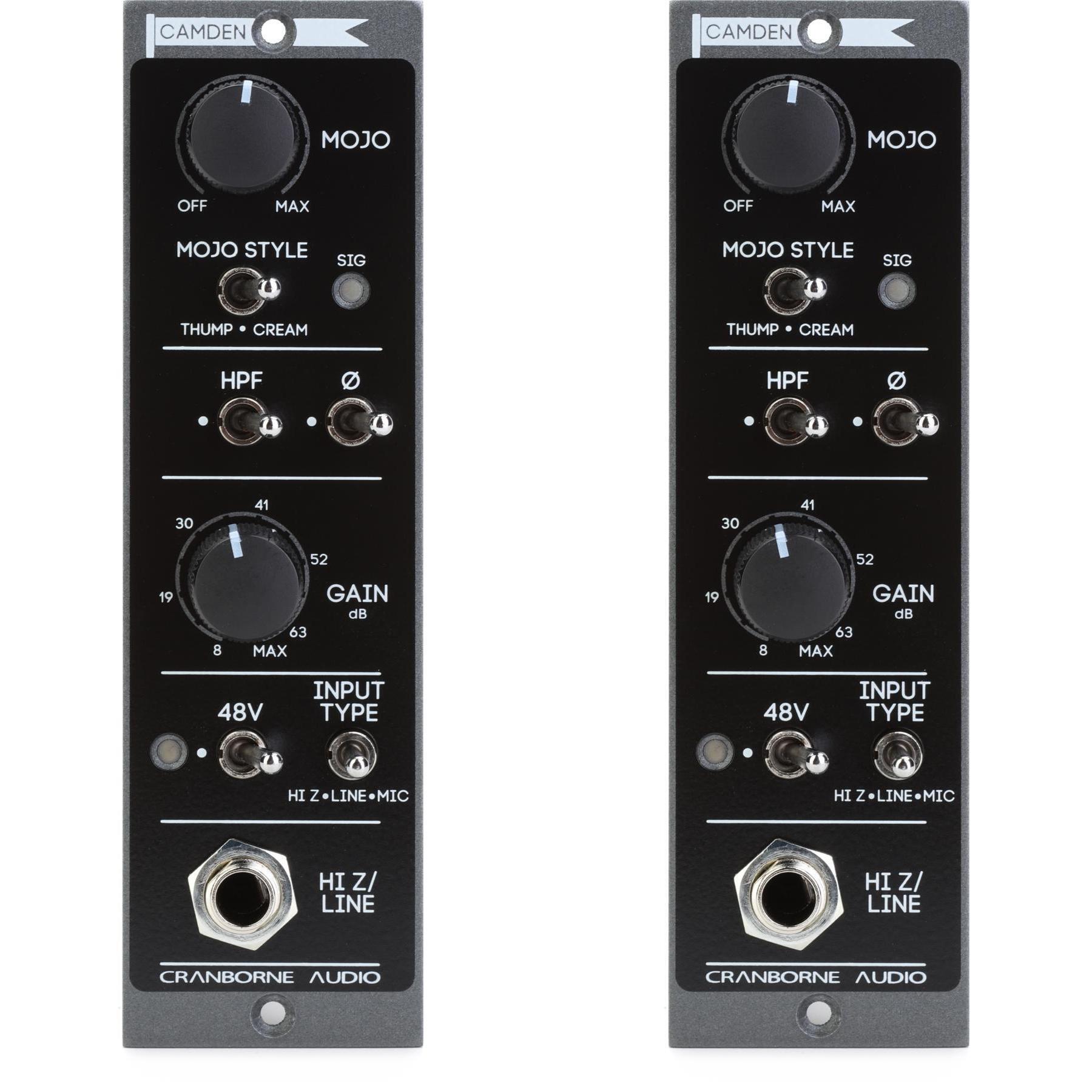 Cranborne Audio Camden 500系列麦克风前置放大器（一对装）