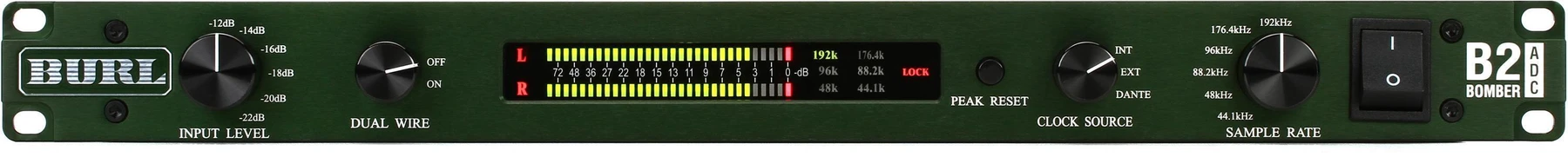 Burl Audio B2 Bomber ADC 双通道模数转换器
