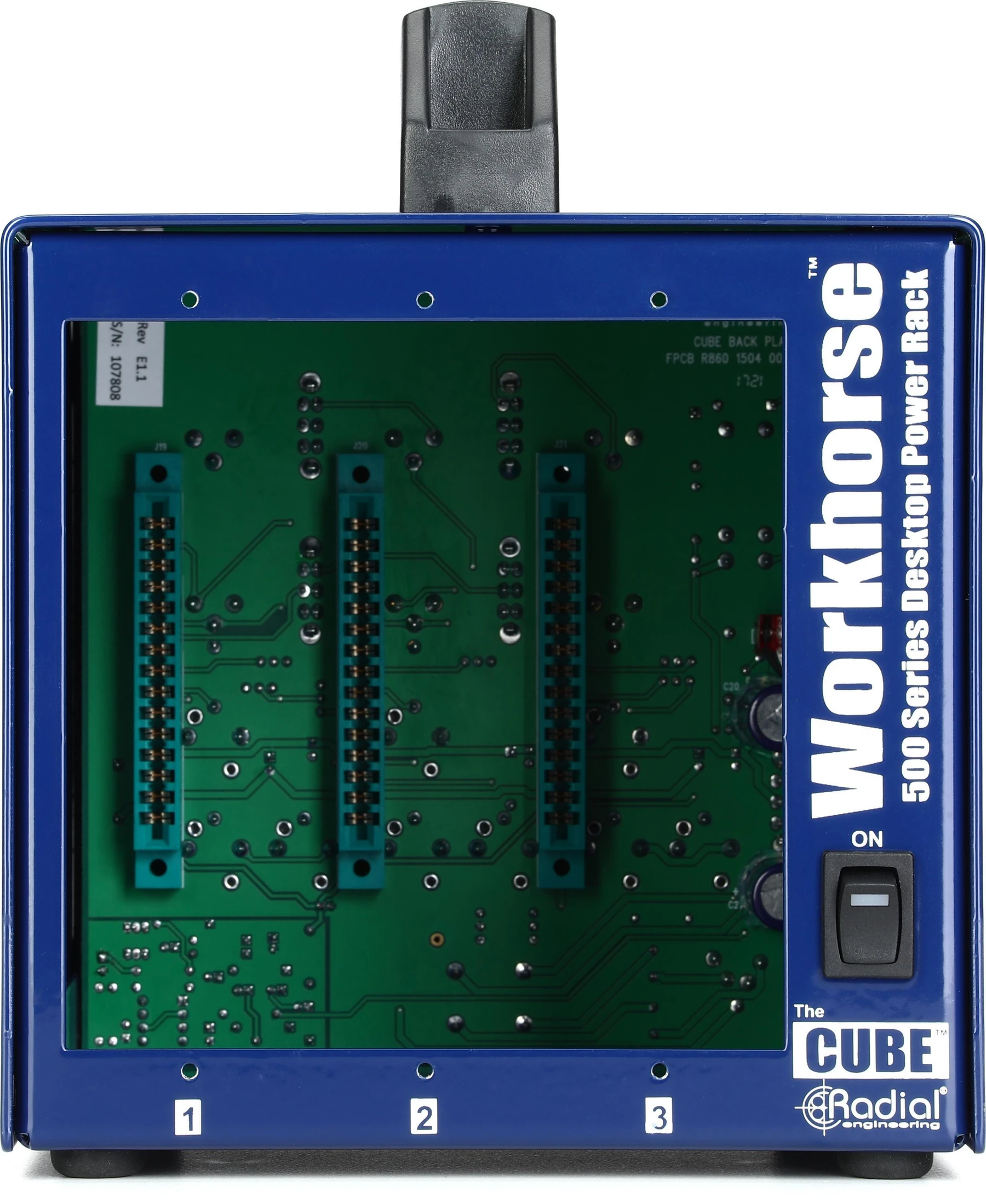 Radial Workhorse Cube 3槽500系列桌面机架