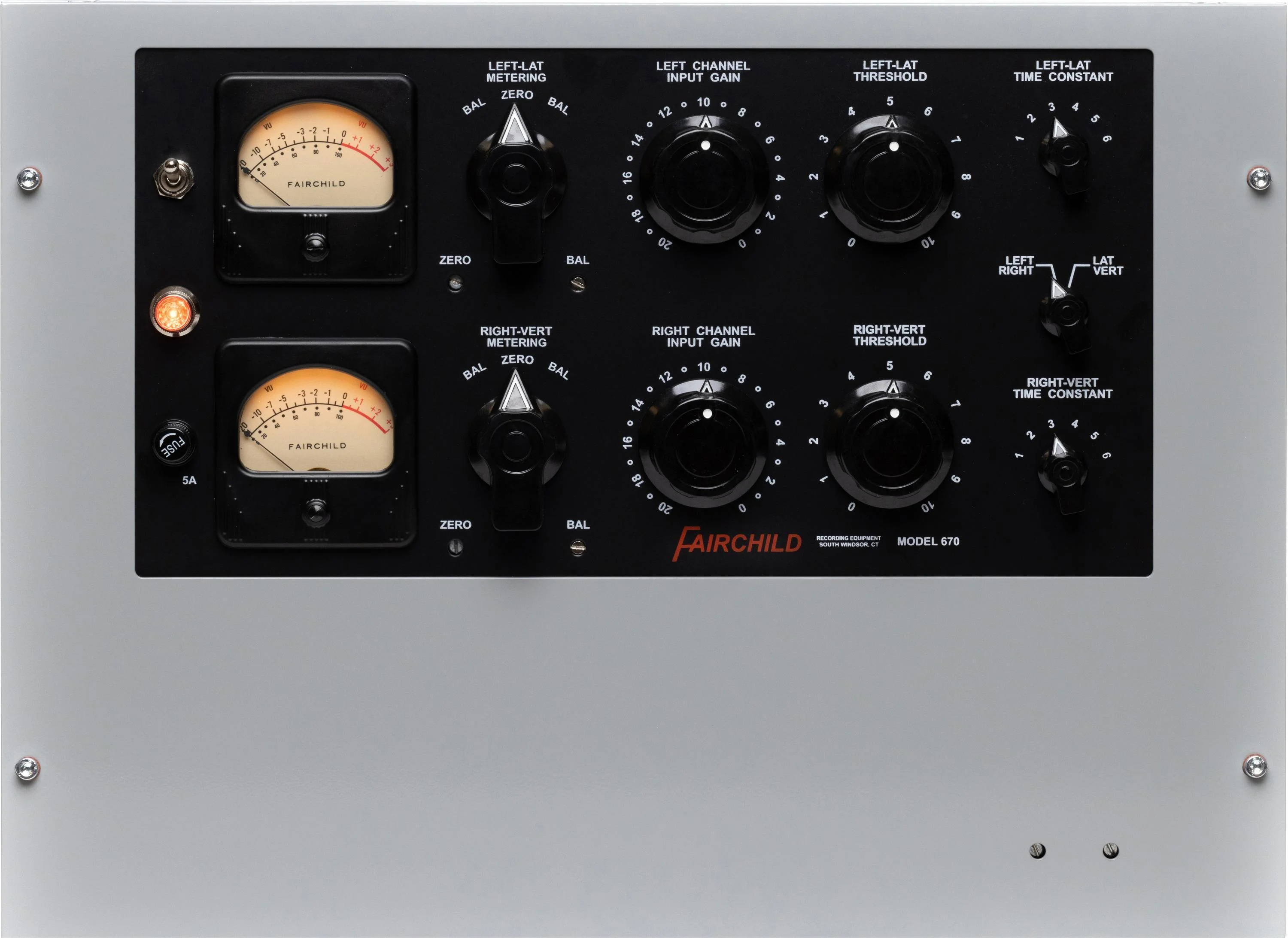 Fairchild Model 670 双通道电子管限制器/压缩器