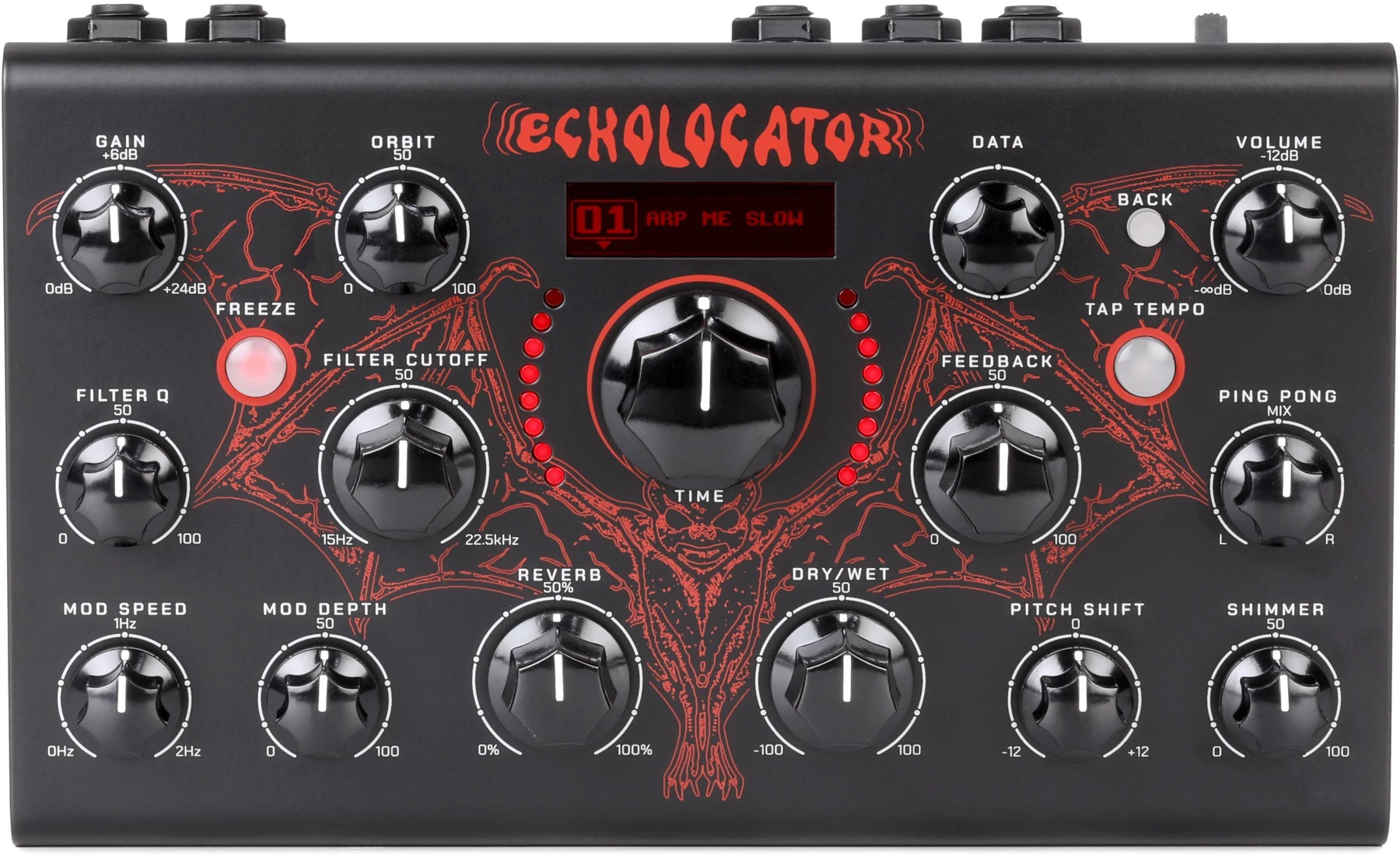 Erica Synths Echolocator 立体声延迟效果器