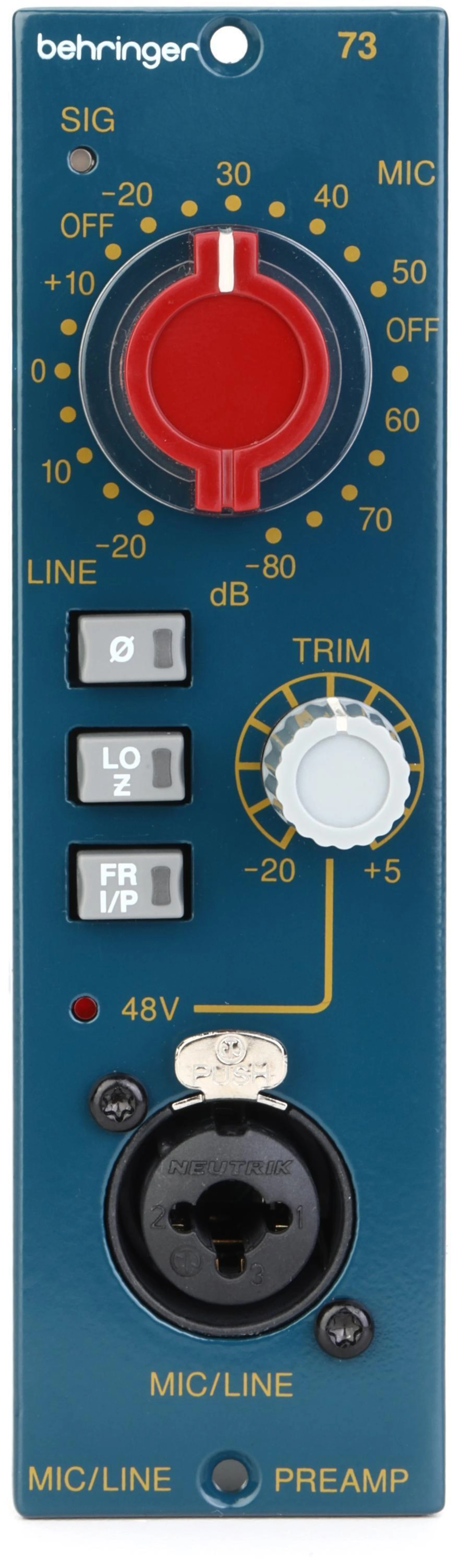 Behringer 73 麦克风前置放大器