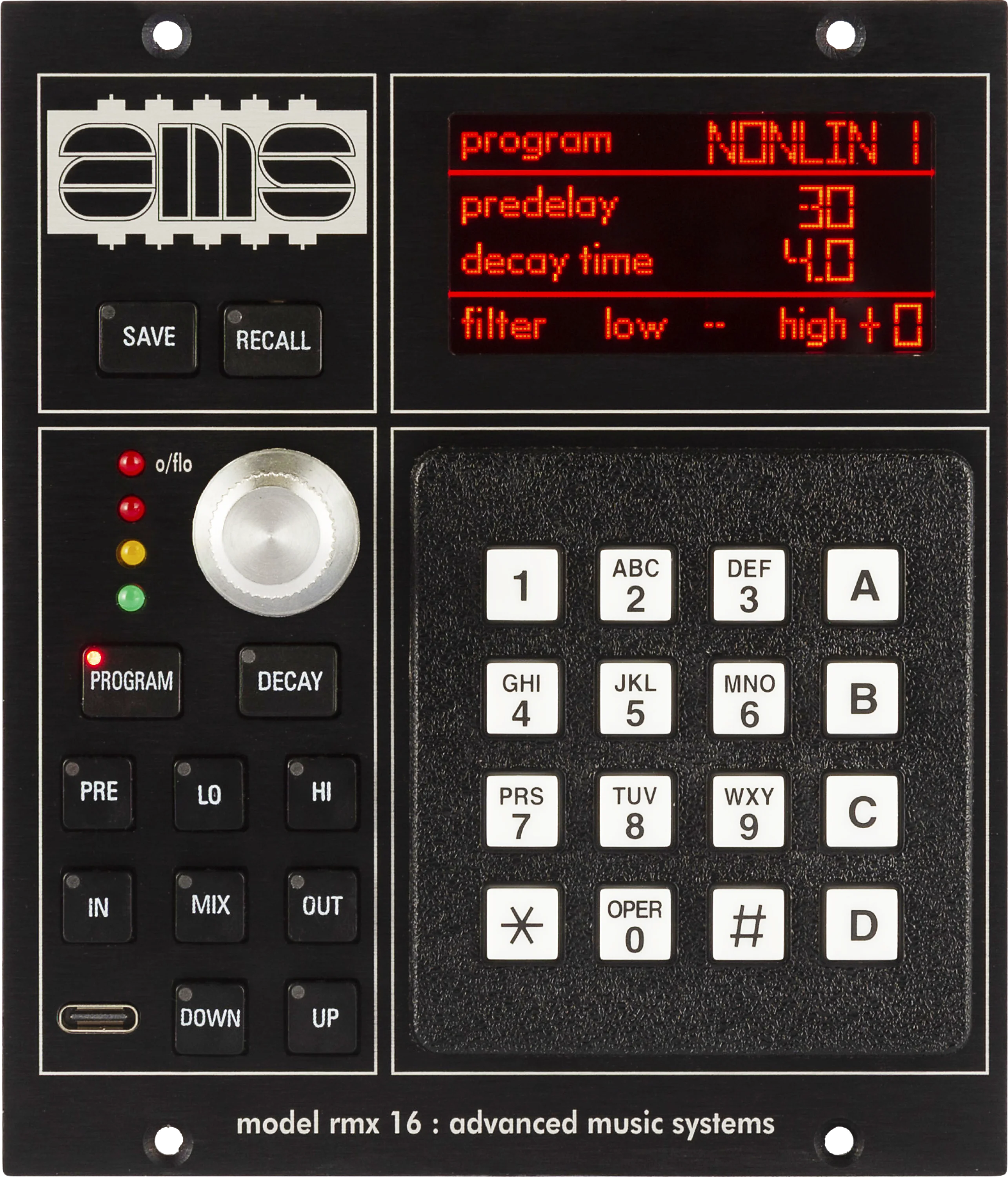 Neve RMX16 500系列数字混响效果器