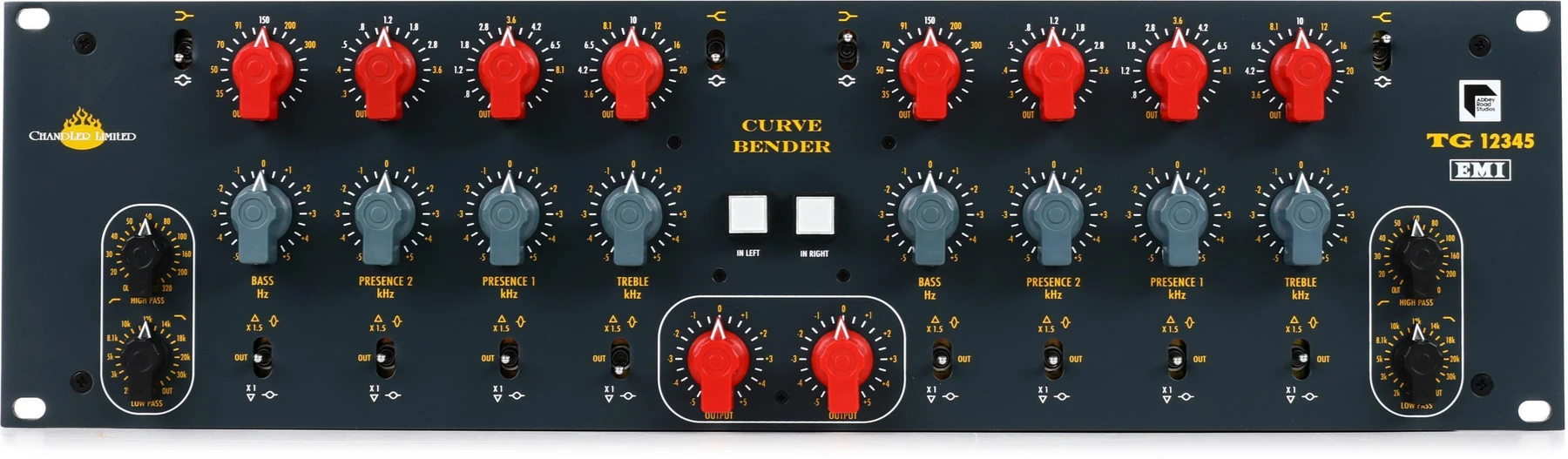 Chandler Limited TG12345 Curve Bender 母带均衡器