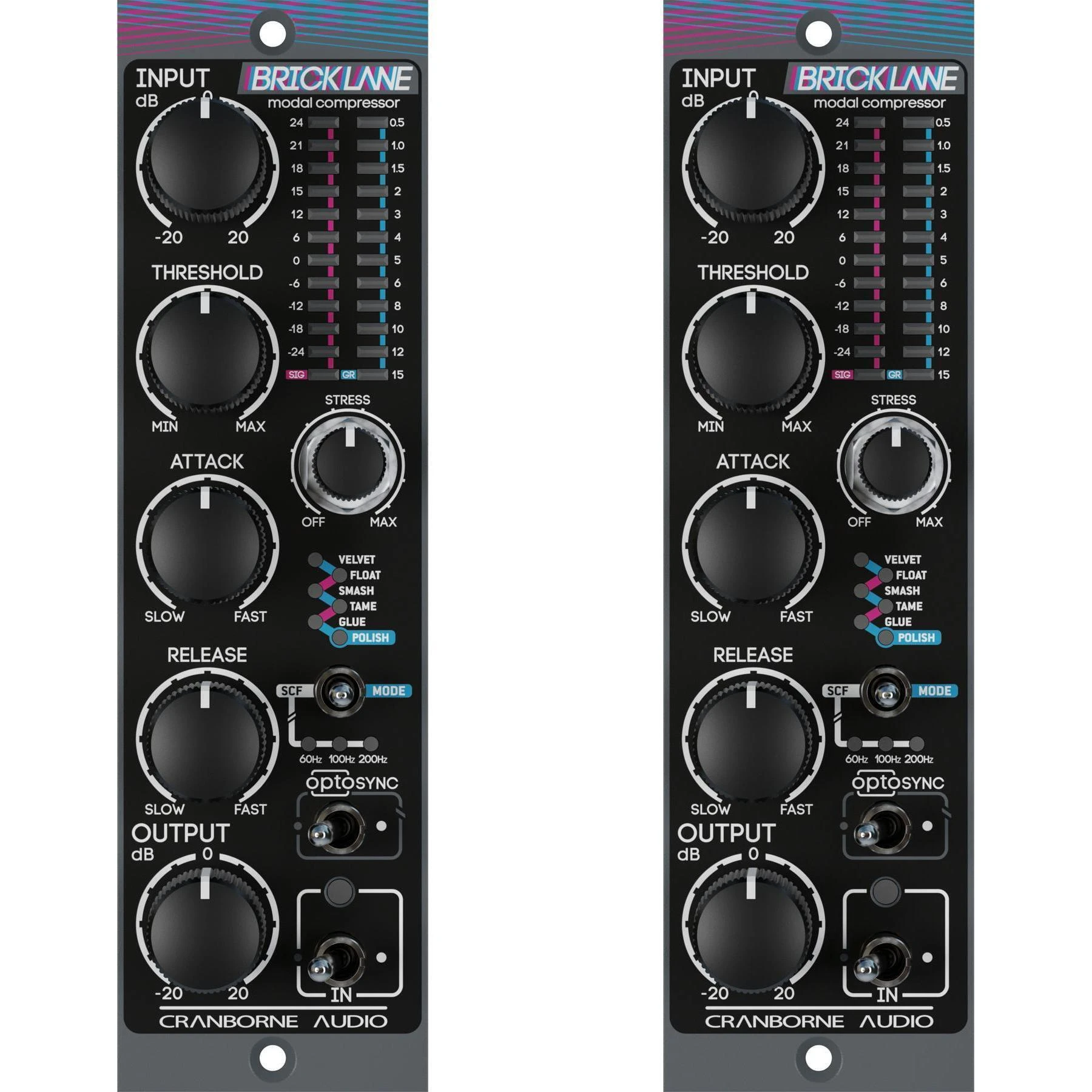 Cranborne Audio Brick Lane 500 模态PWM压缩器（一对装）