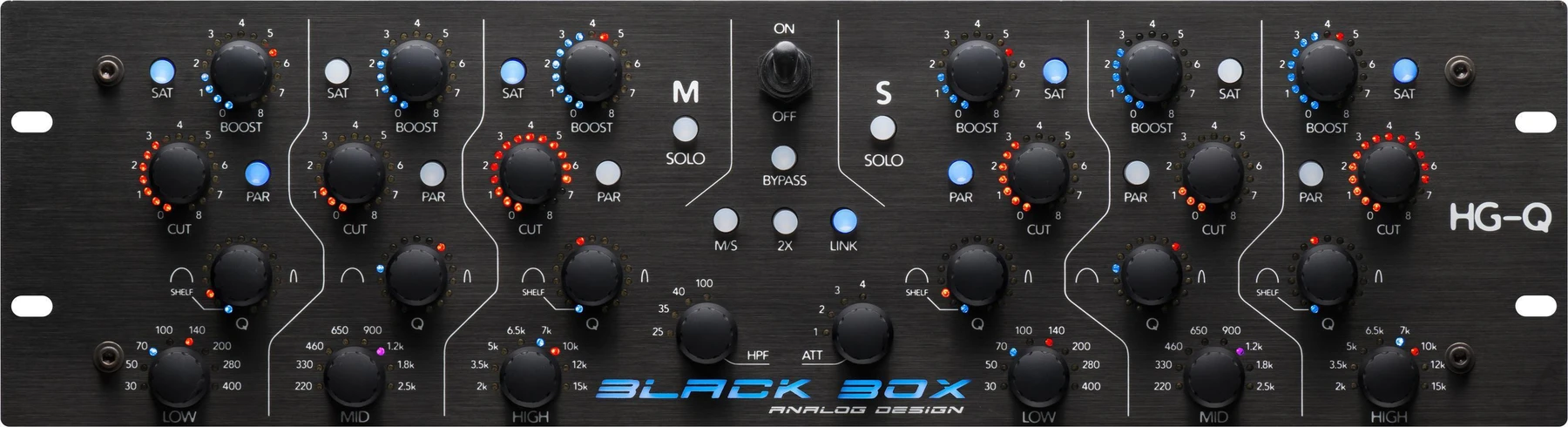 Black Box HG-Q 立体声模拟均衡器