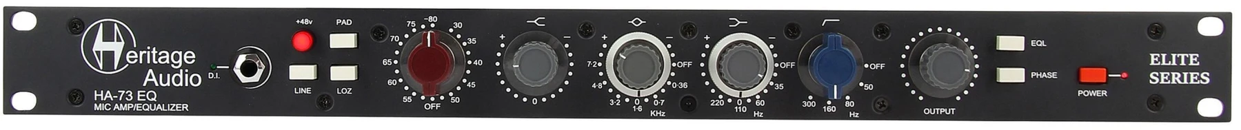 Heritage Audio HA73EQ ELITE 麦克风前置放大器&均衡器