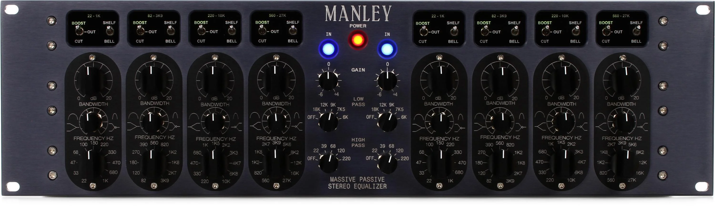 Manley Massive Passive 立体声电子管均衡器
