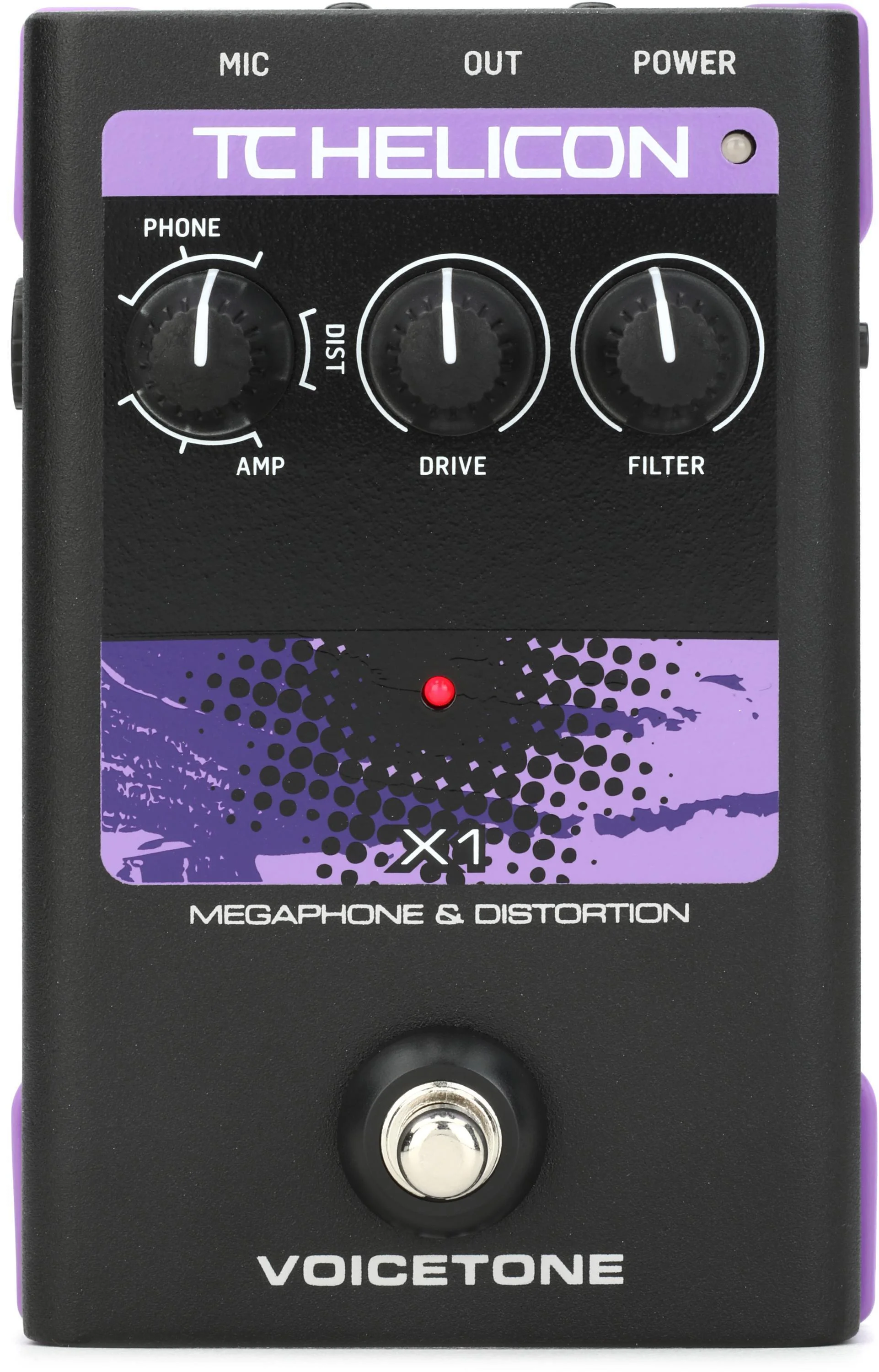 TC-Helicon VoiceTone X1 人声效果器
