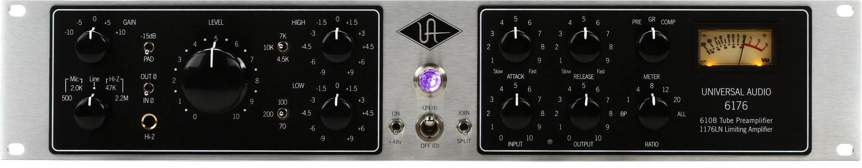 Universal Audio 6176 电子管通道条