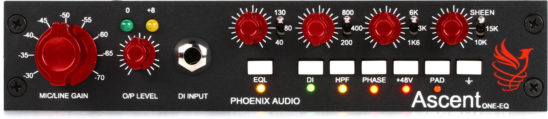 Phoenix Audio Ascent One EQ 麦克风前置放大器&均衡器