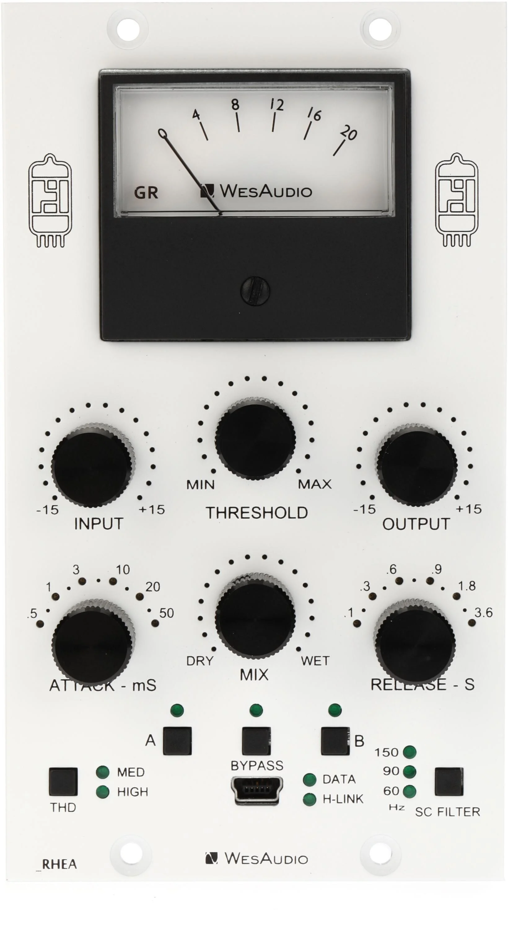 WesAudio RHEA NG500 500系列 立体声Vari-Mu电子管压缩器