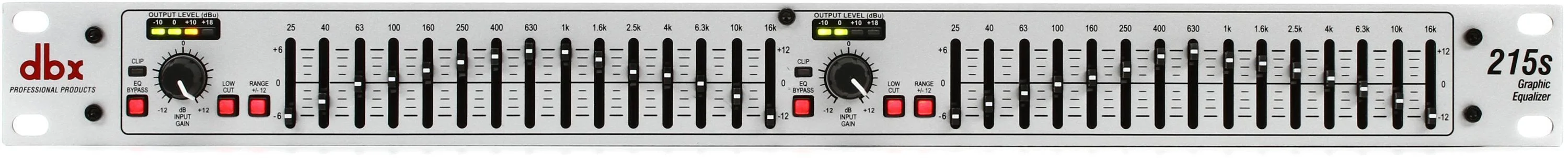 dbx 215s 双通道15段图示均衡器