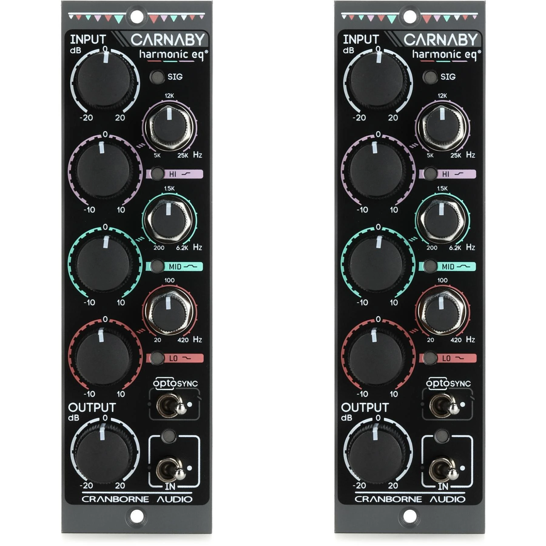Cranborne Audio Carnaby 500 谐波均衡器 - 一对装
