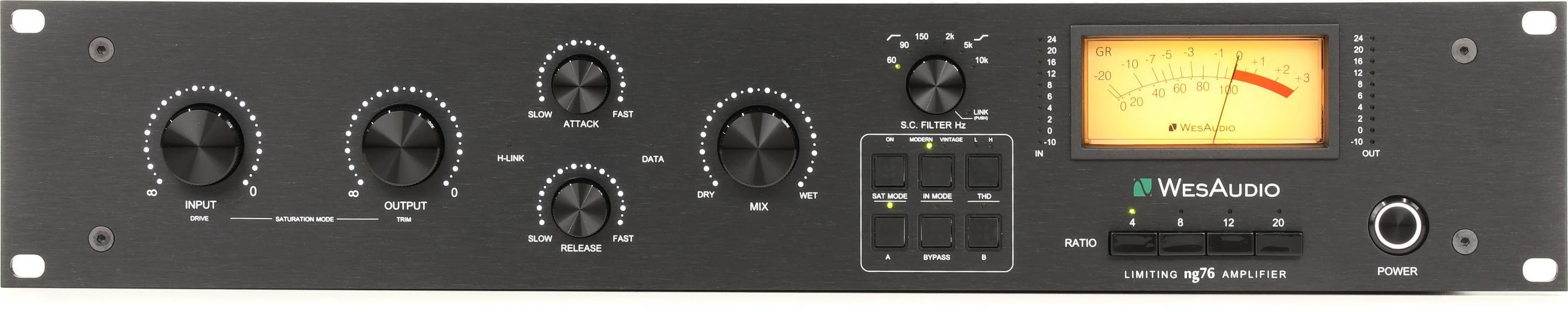 WesAudio ng76 场效应管压缩器