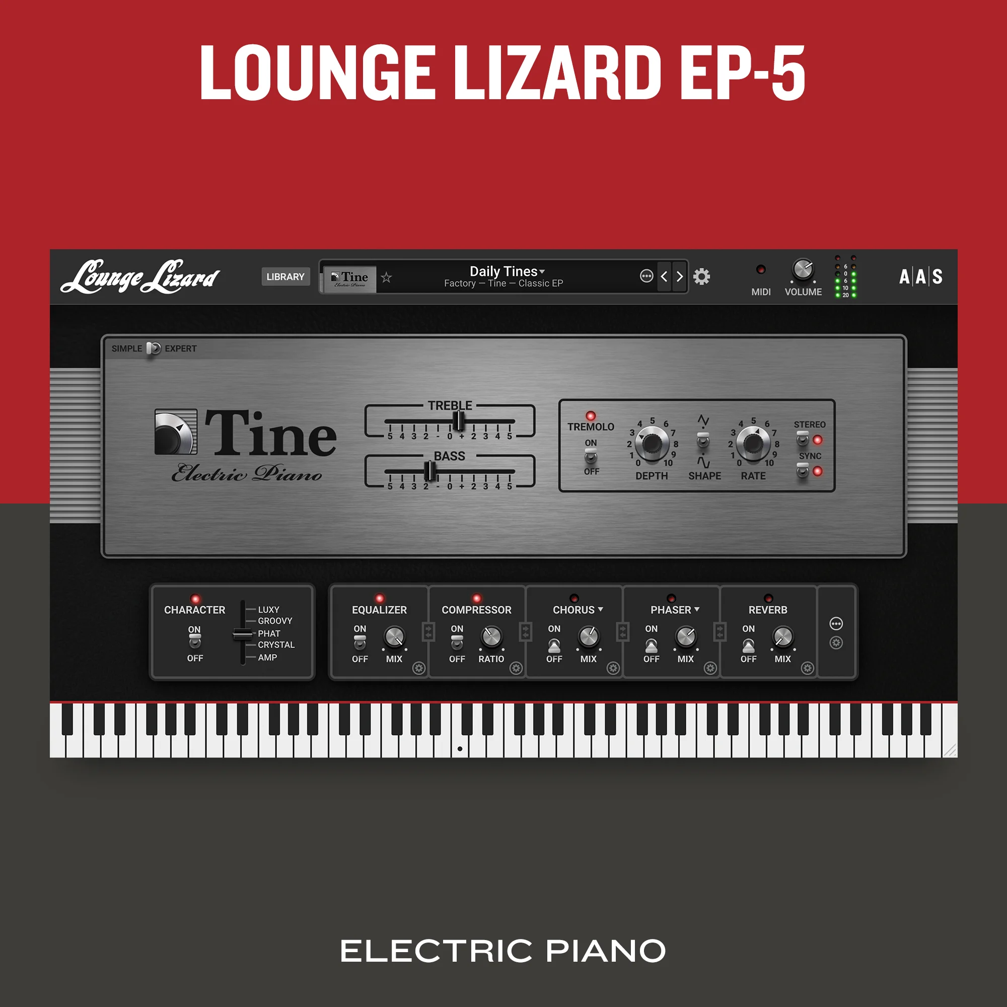 Applied Acoustics Systems Lounge Lizard EP-5 电钢琴虚拟乐器