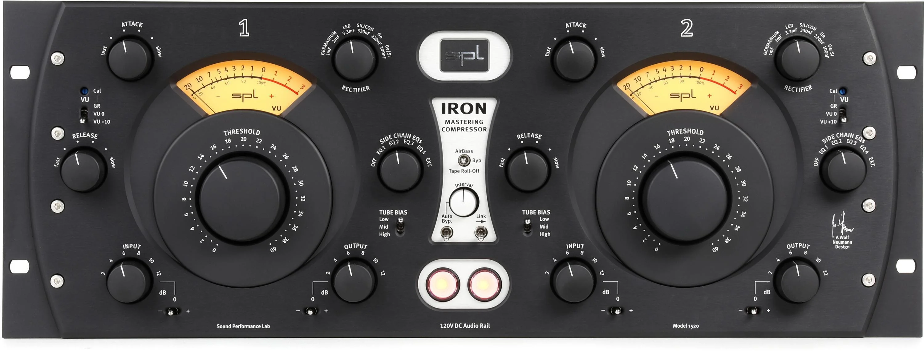 SPL Iron v2 母带压缩器 - 黑色款