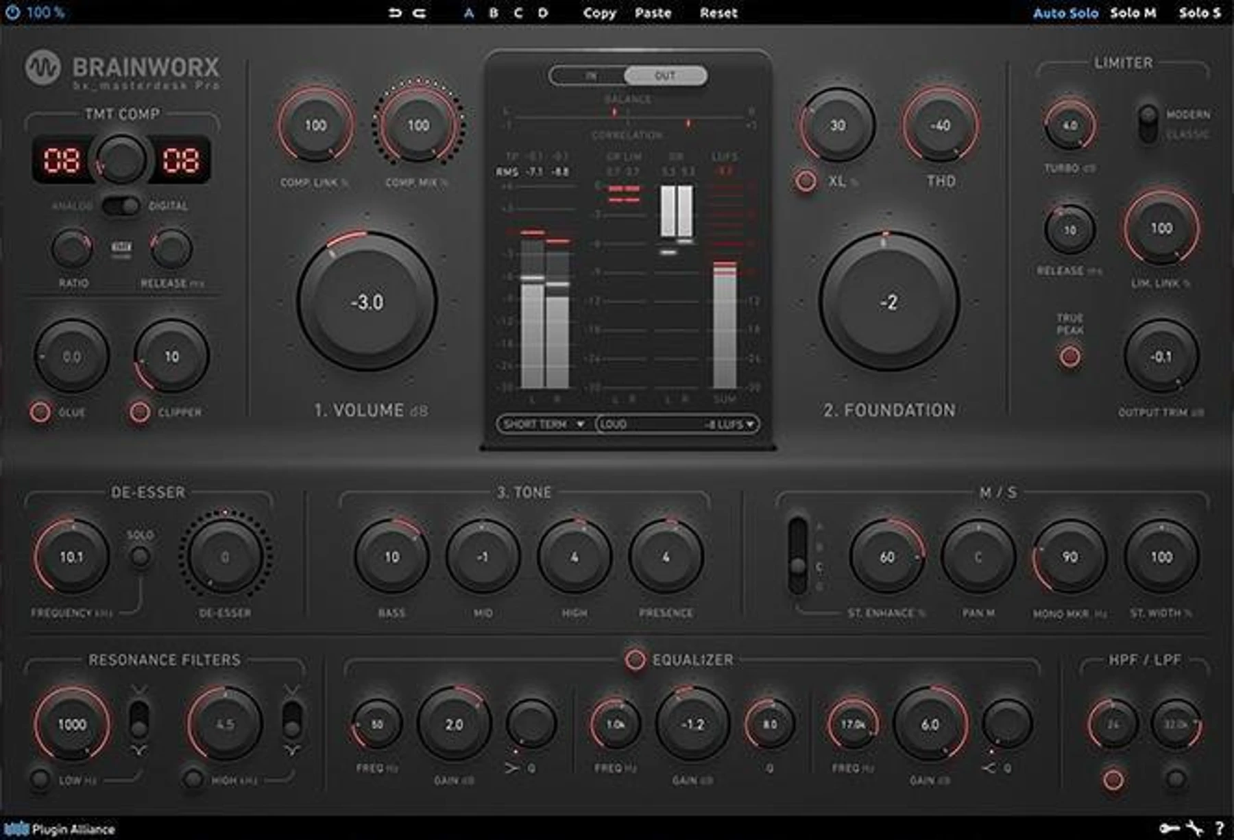 Brainworx bx_masterdesk PRO 插件