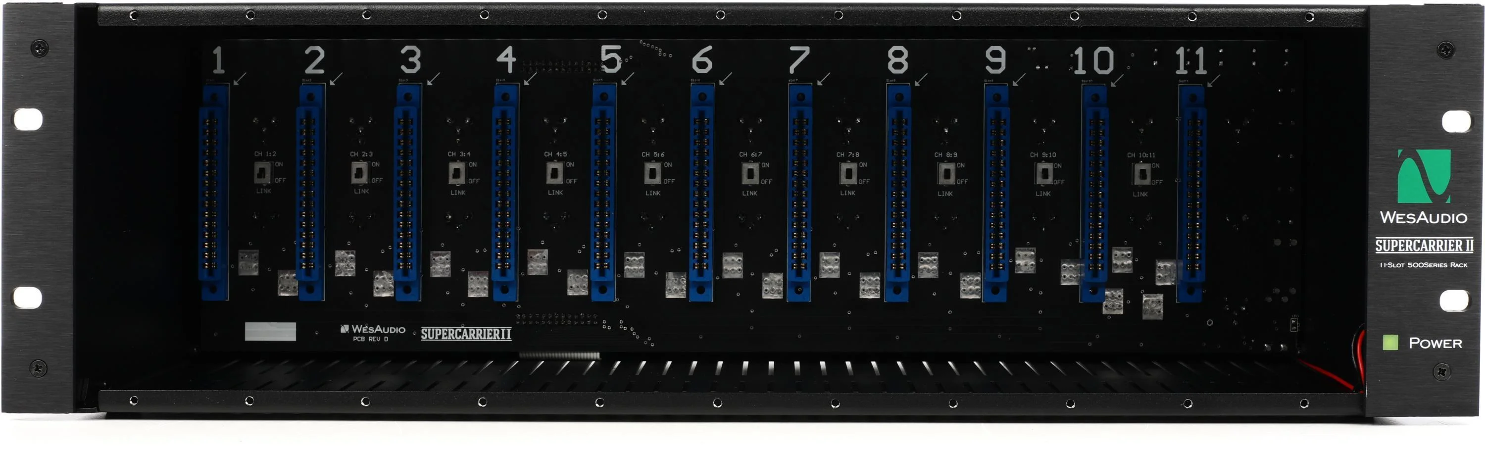 WesAudio Supercarrier II 11槽500系列机架