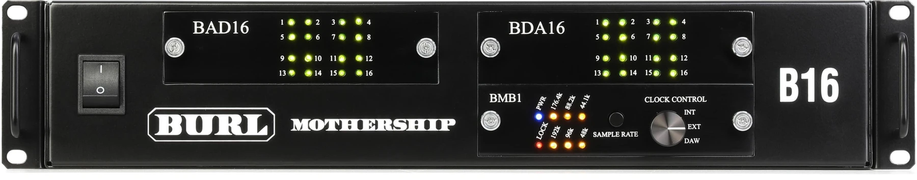 Burl Audio 16×16模数/数模转换器 B16 Mothership 3套装 - DigiLink接口