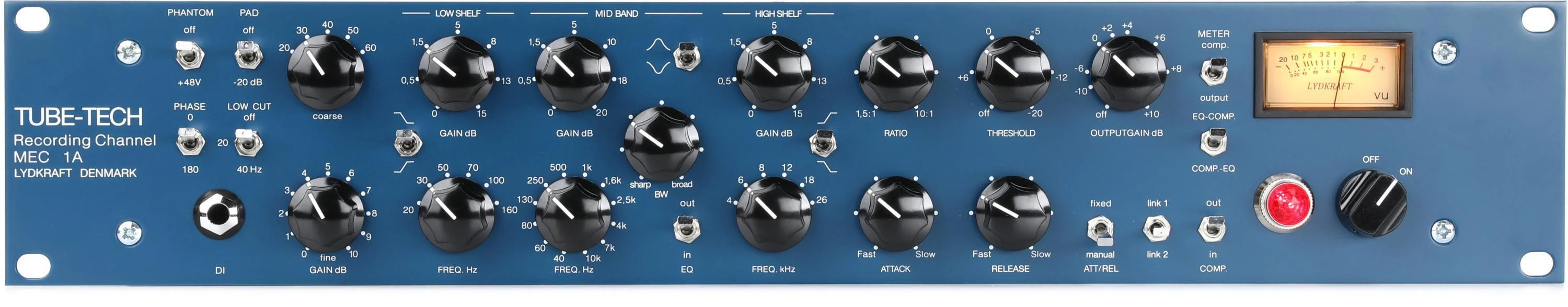 Tube-Tech MEC 1A 电子管通道条