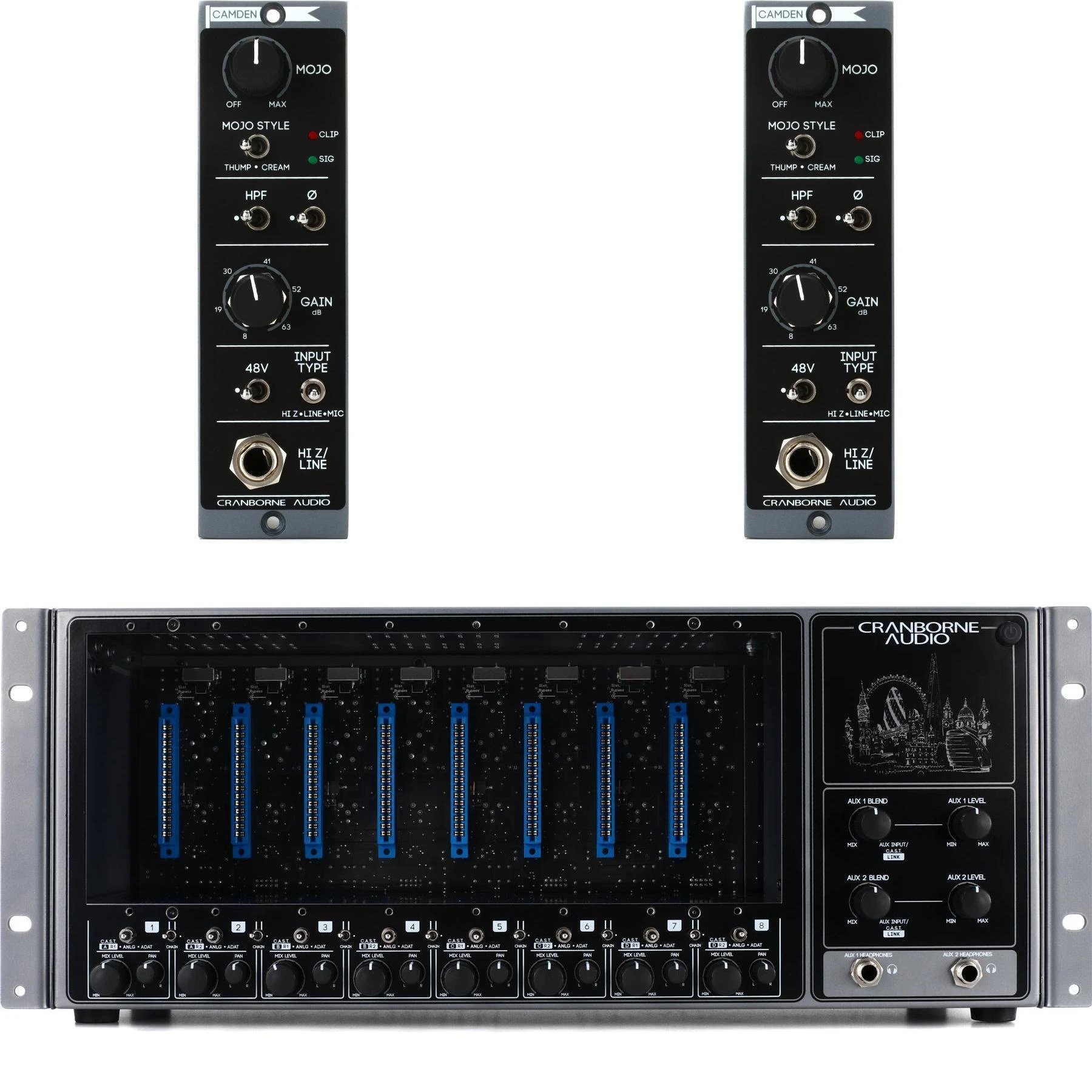 Cranborne Audio 500ADAT 录音套装