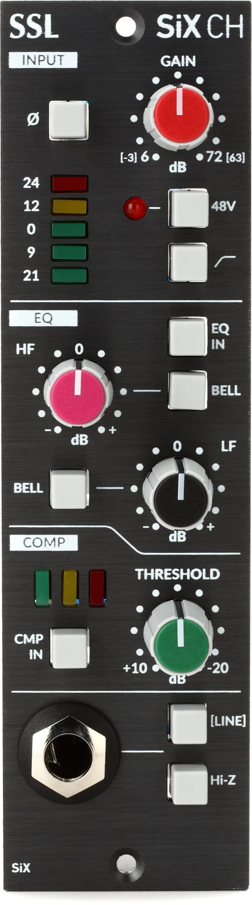 Solid State Logic SiX Channel 500系列通道条