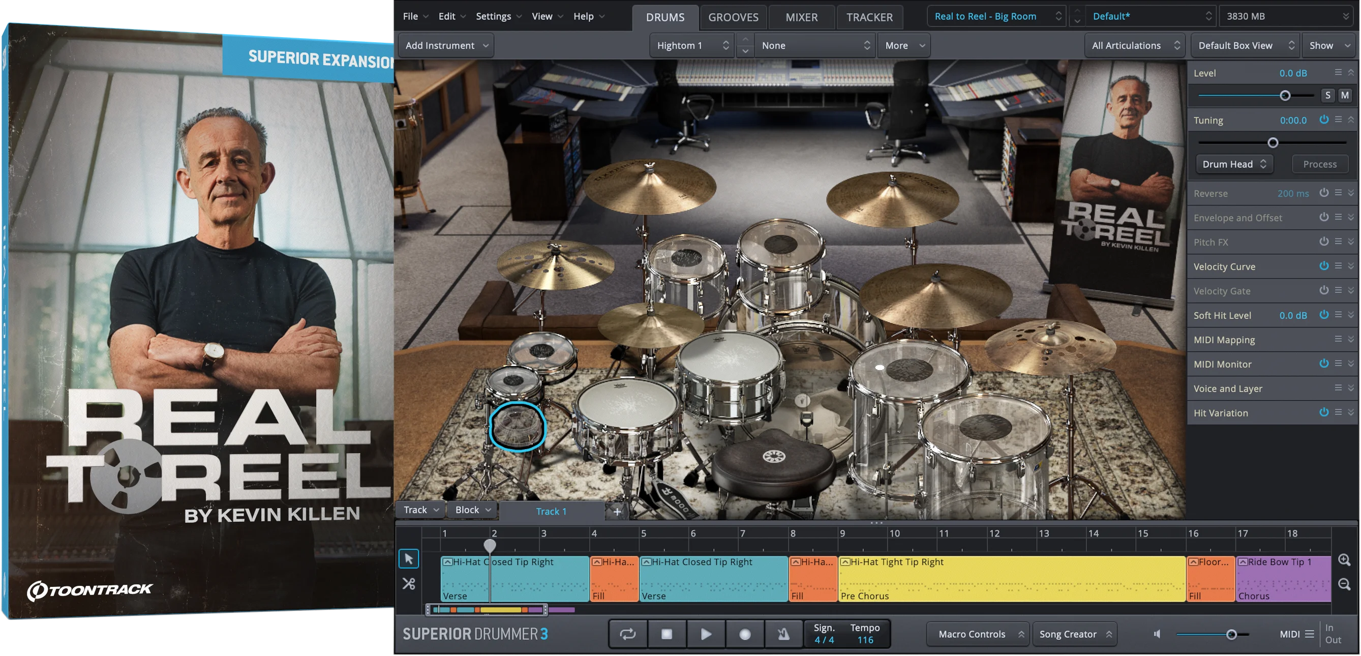 Toontrack Real to Reel SDX 音色扩展包