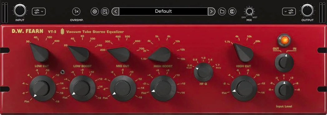 MixWave D.W. Fearn VT-5 电子管均衡器插件