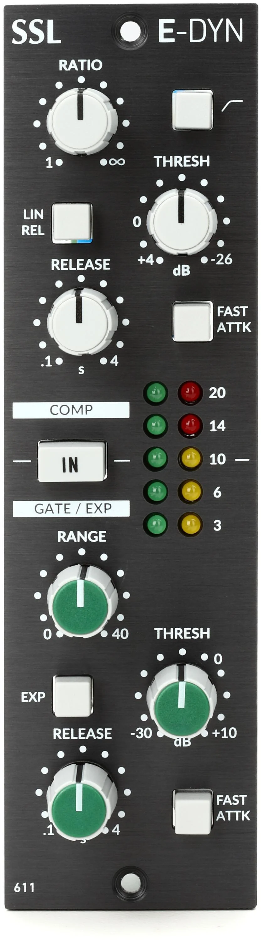 Solid State Logic 611DYN 500系列动态处理模块