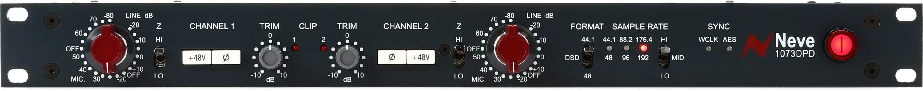 Neve 1073 DPD 双通道麦克风前置放大器 - 带数字输出