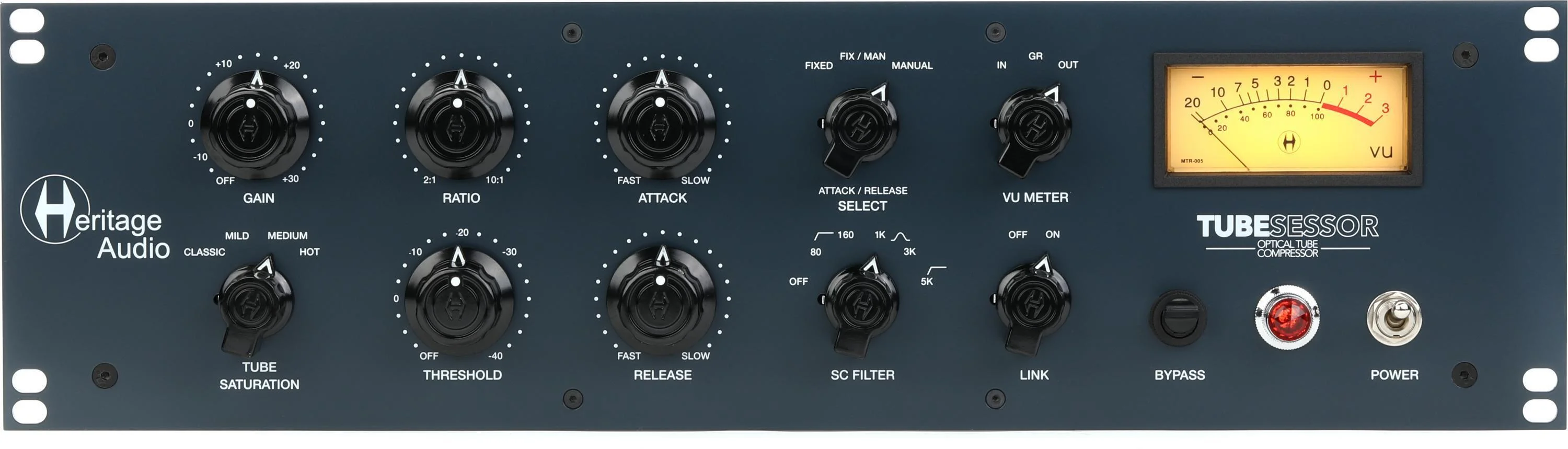 Heritage Audio Tubesessor 电子管光控压缩器