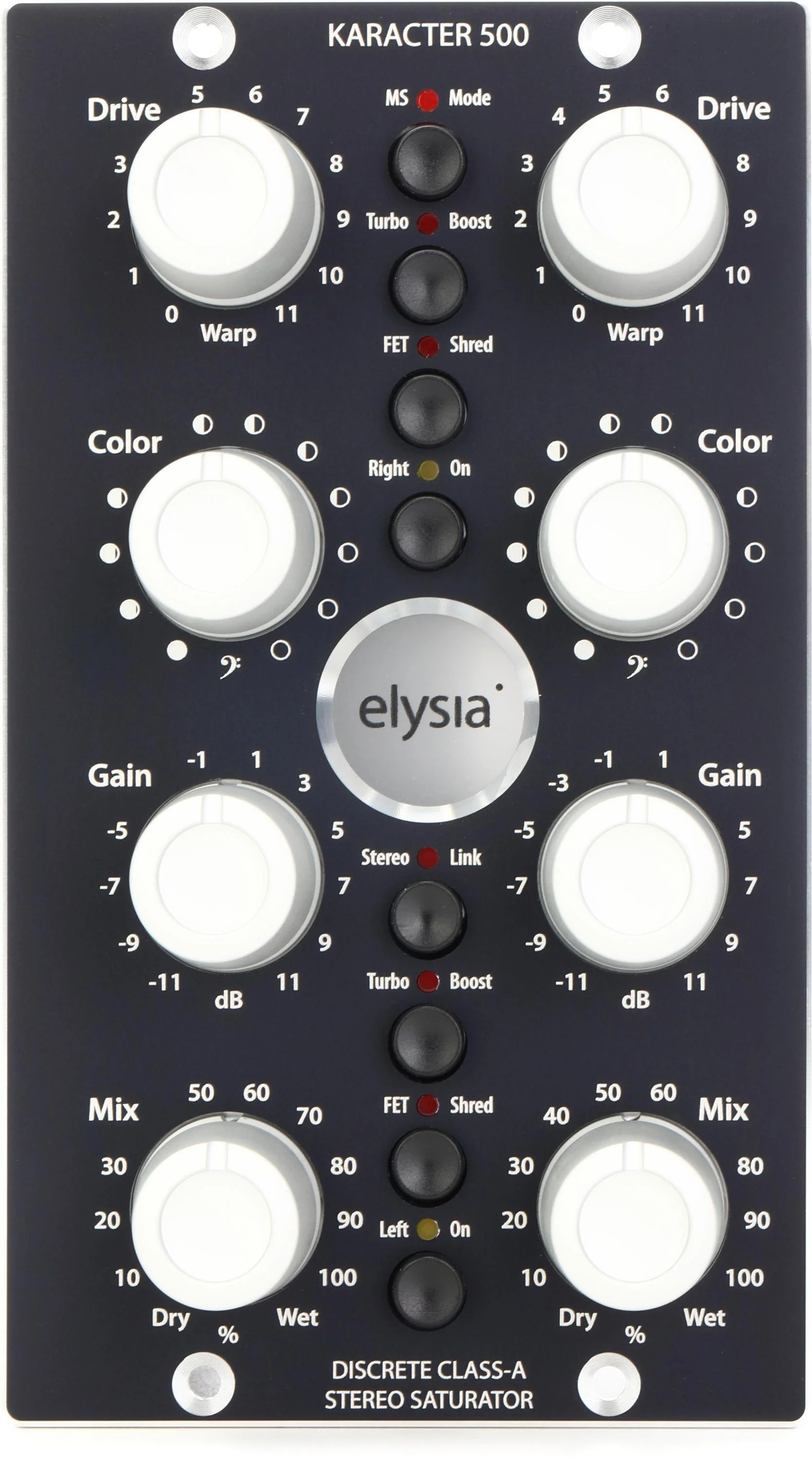 elysia karacter 500系列饱和/失真效果器
