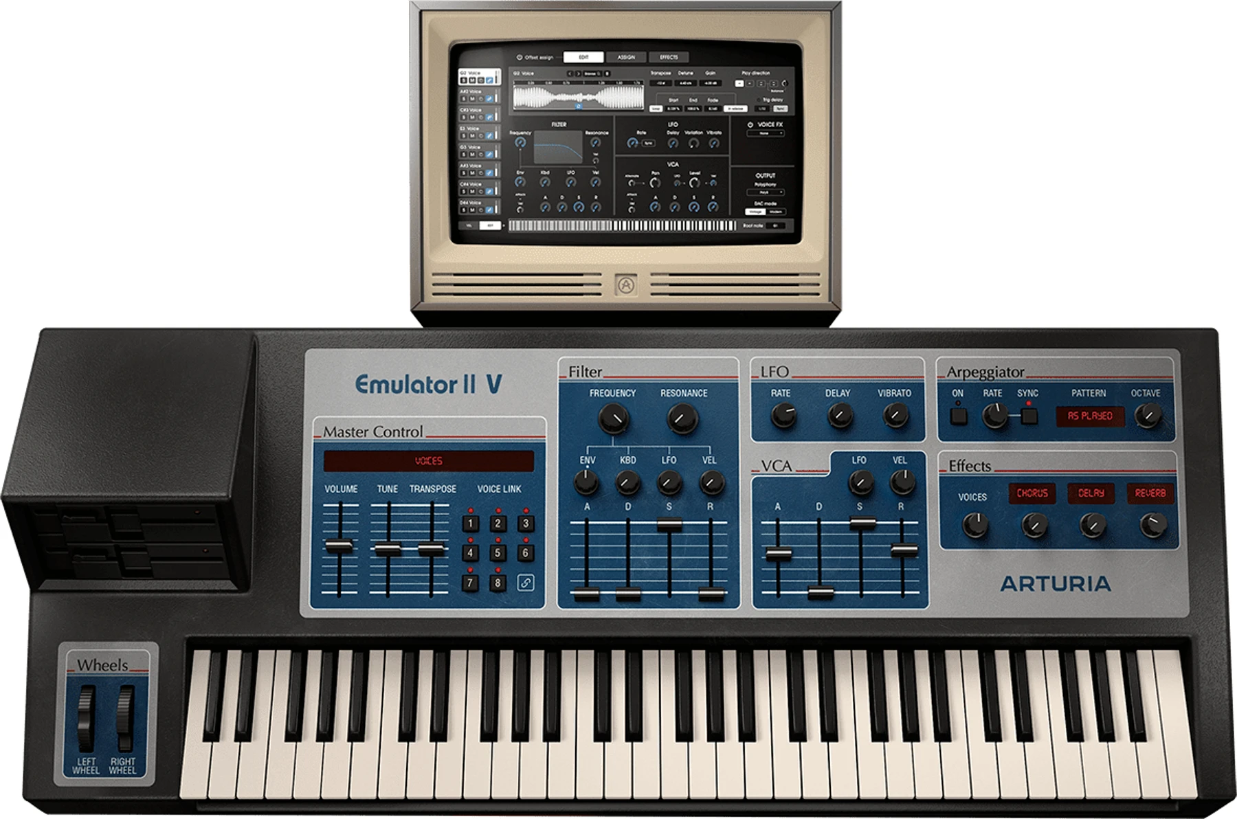 Arturia Emulator II V 合成器软件乐器