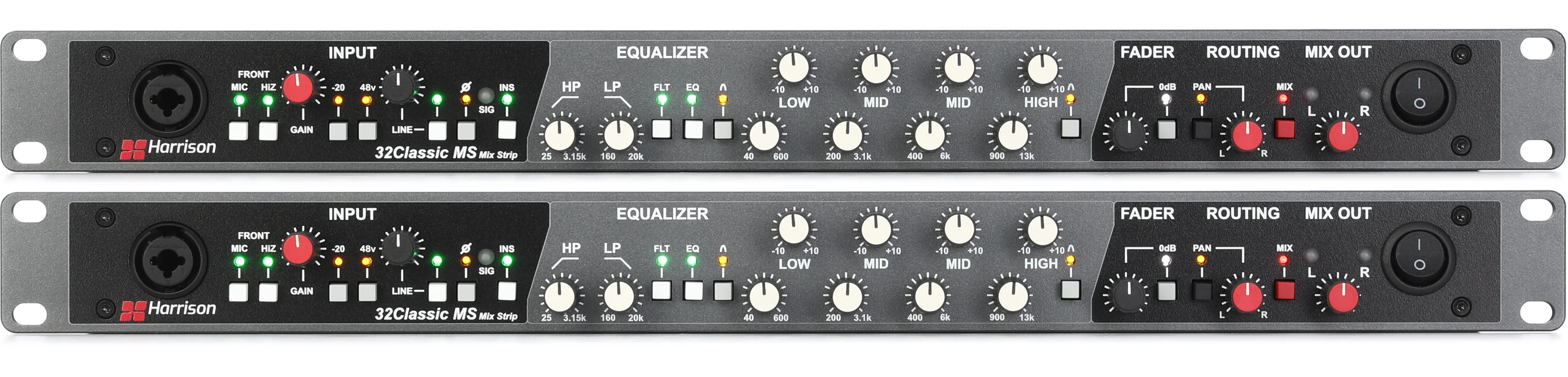 Harrison Audio 32Classic MS 通道条 - 一对装