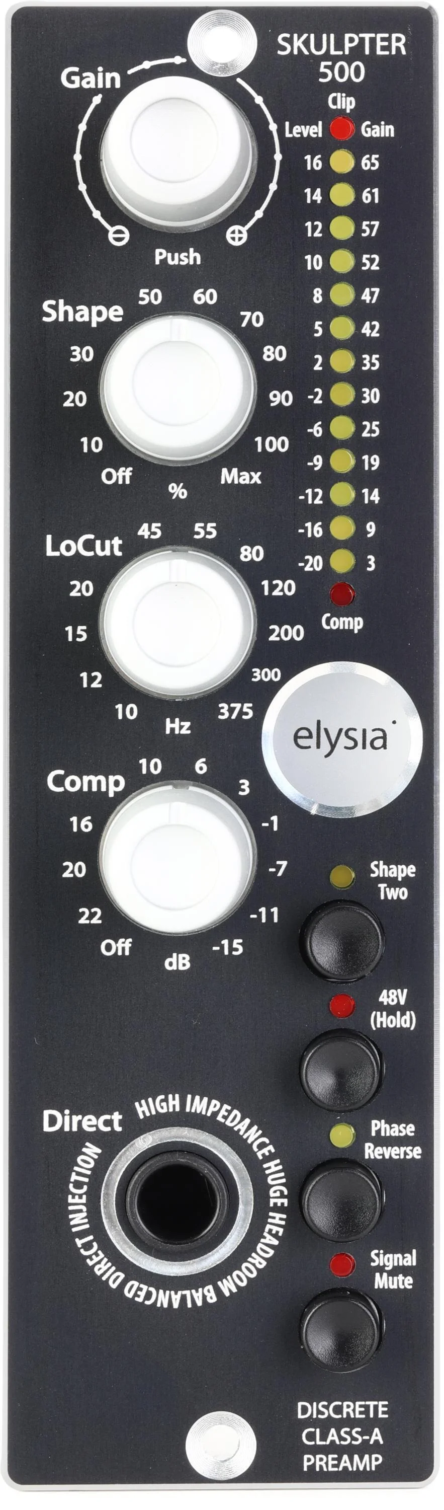 elysia skulpter 500系列麦克风前置放大器
