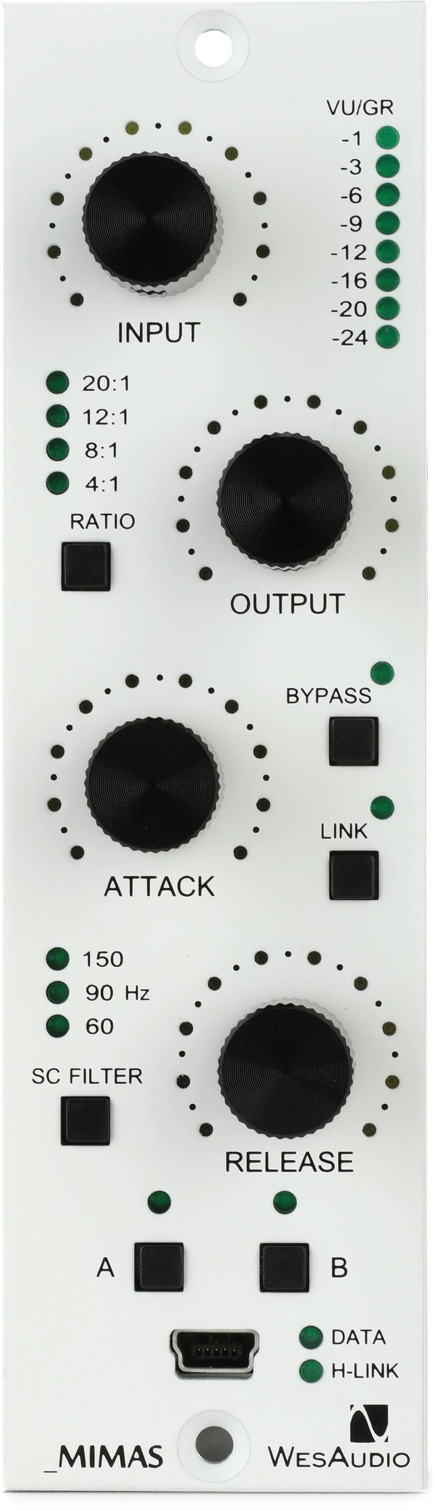 WesAudio _MIMAS NG500 500系列模拟压缩器（带数字召回功能）